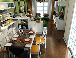 田園風格定制家具有哪些經(jīng)典元素|田園風格效果圖